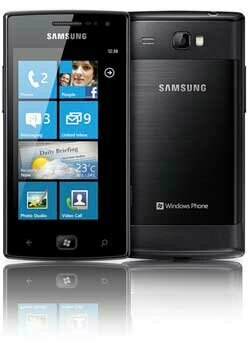 Samsung    Windows Phone  Omnia W